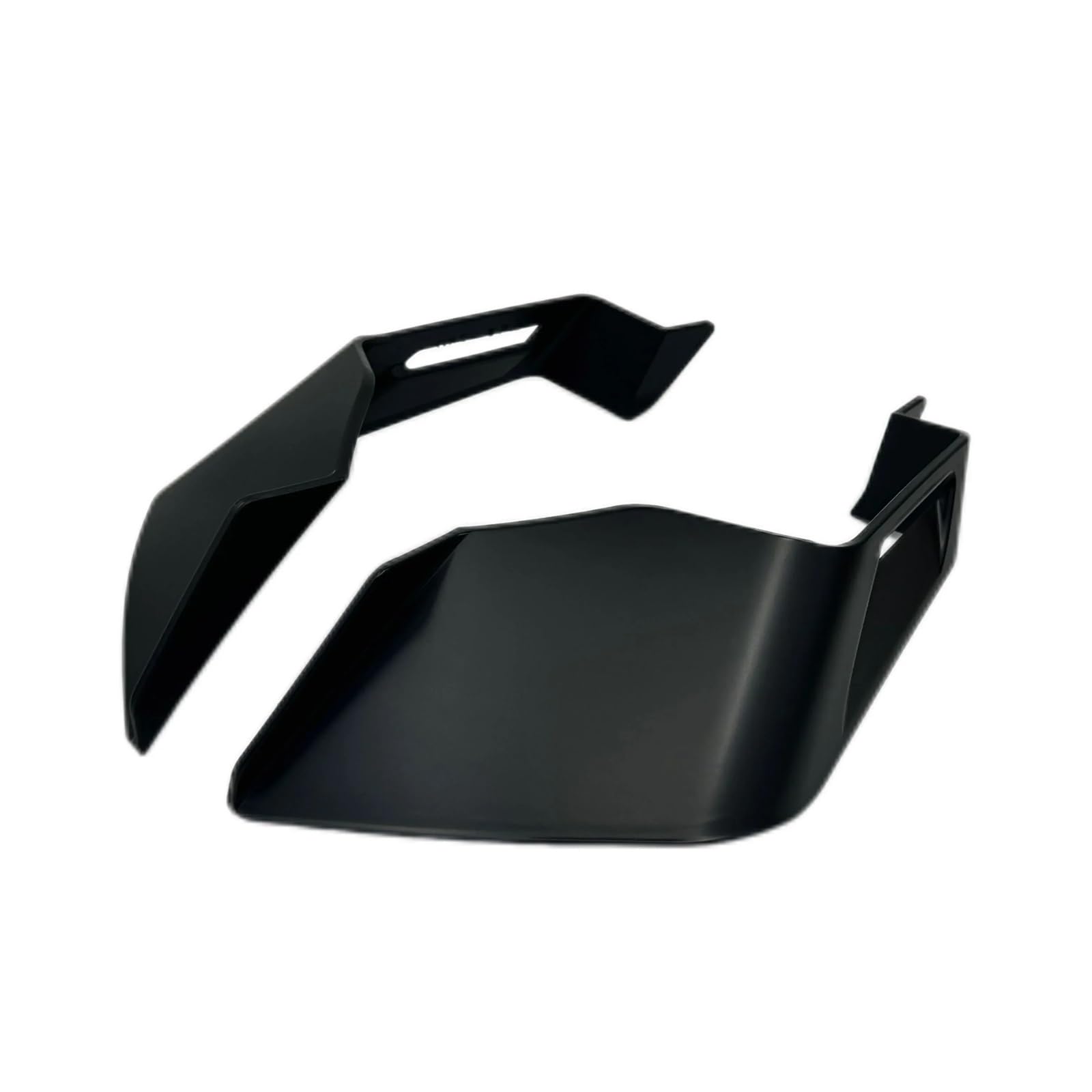 Front Bumper Splitter dachowy Pasuje do Yamaha, pasuje Kawasaki, uniwersalny zestaw aerodynamiczny, stały winglet, owiewka