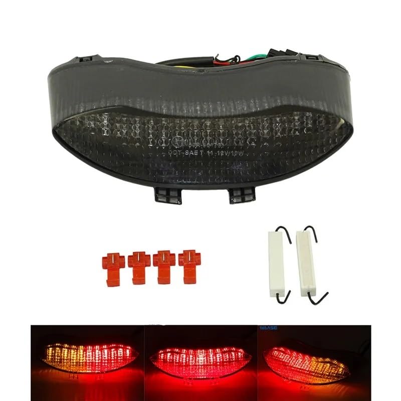 Luz trasera integrada para Speed Triple 1050 de 2011 a 2015 con intermitentes LED 2