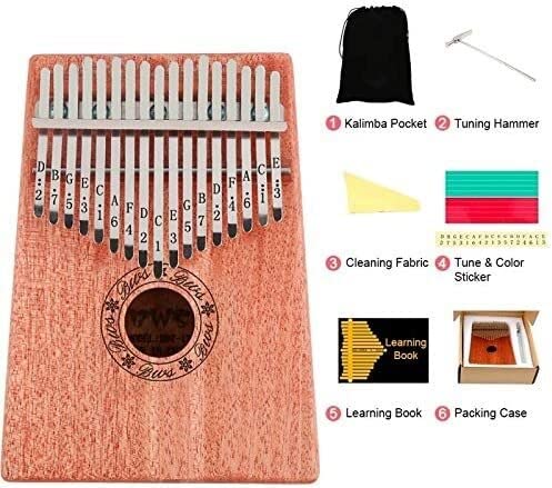 Mini Doigt Kalimba Pouce Piano 17 Touches Portable Pouce Doigt Piano Acajou Instrument De Musique for Enfants Débutants… - Les Beatles, Paul McCartney, John Lennon, RIngo Starr, George Harrison Mini Doigt Kalimba Pouce Piano 17 Touches Portable Pouce Doigt Piano Acajou Instrument De Musique for Enfants Débutants… – Image 7