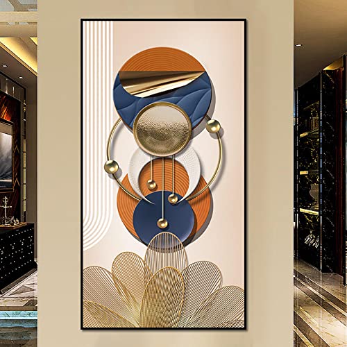Affiches et Impressions Toile de Géométrie Abstraite Style Chinois