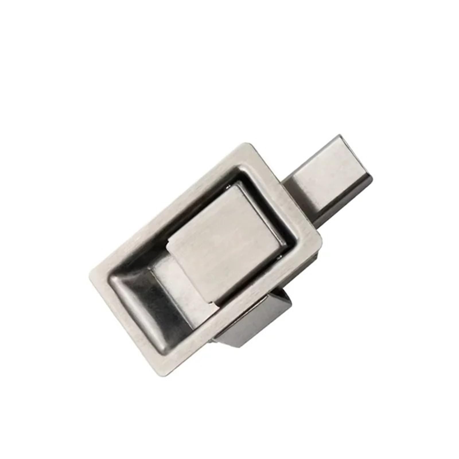 Sxolcoufoh One Color Type Of Pull Rod Panel Lock Stainless Steel Pin Flat Small Toolbox Equipment 1Pcs