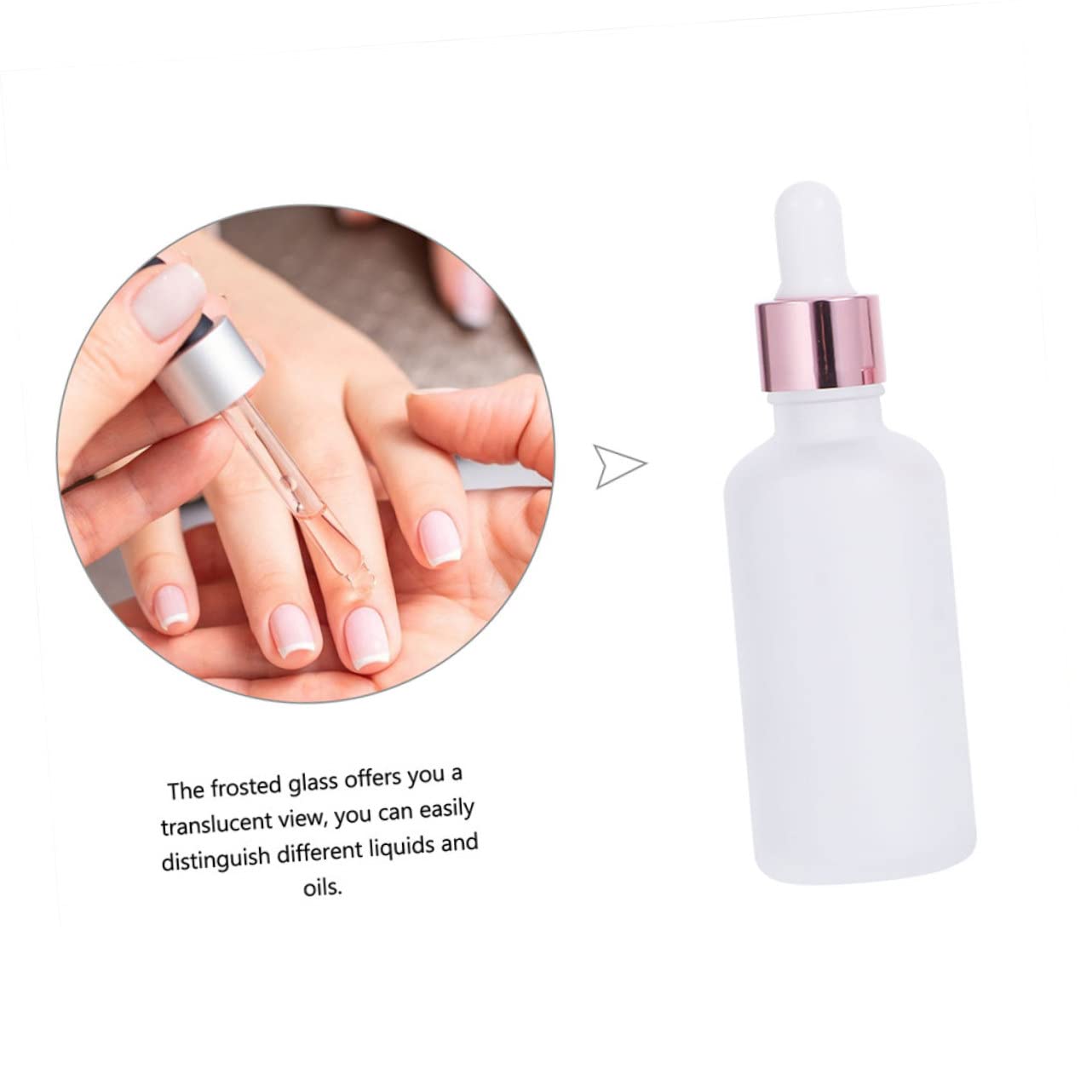 MAGICLULU 12pezzi Flacone Contagocce in Vetro Flacone Vuoto Riutilizzabile Dispenser Di Vetro Contenitore Contagocce Senza Sprechi Adatto Per Oli Essenziali Simili