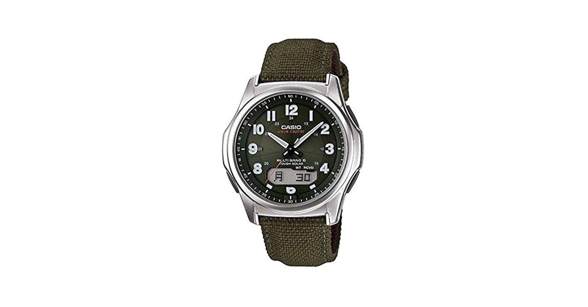 Amazon.com: Casio Wave Ceptor Tough Solar MULTIBAND6 Men's