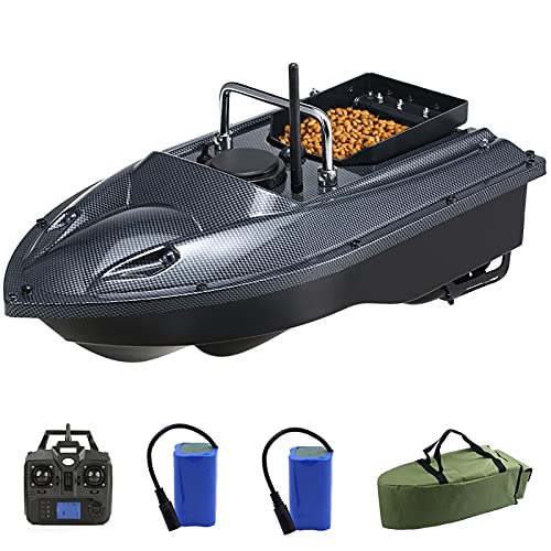 Bateau RC et détecteur de poisson longue portée pour dépose d'appâts - 2