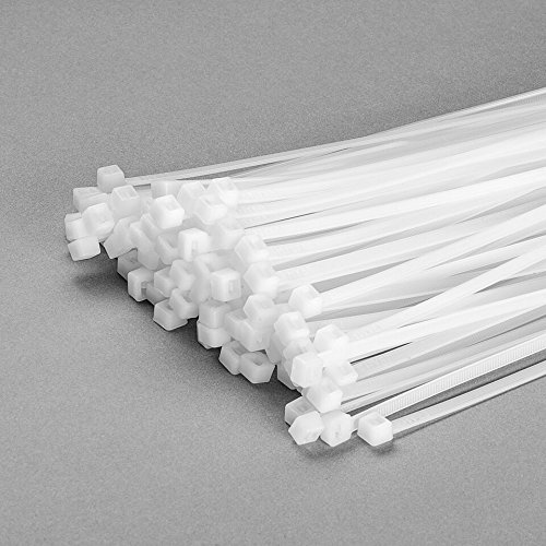 100 Stück Kabelbinder Braun – 300 Mm X 4,8 Mm, Für Zäune & Schattiernetze, UV-beständig