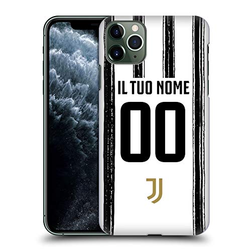 Licenza Ufficiale Personalizzata Personale Juventus Football Club in Casa Race Kit Custodia Cover Dura per Parte Posteriore Compatibile con Apple iPhone 11 PRO Max