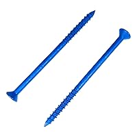 Vista 1 de Tapcon Tornillos de anclaje para hormigón Star Torx de 1/4 x 5 pulgadas 3197407V2 Paquete de 100 Broca incluida