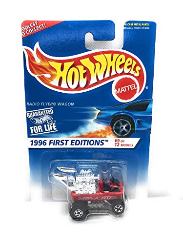 Hot Wheels 1996 First Editions Radio Flyer Wagon Rojo miniatura 1