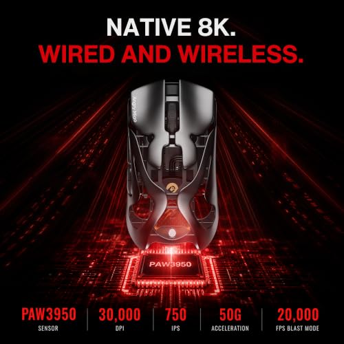 Image of AM Infinity Mouse .97 Wireless Gaming Mouse 47g Ultra-Light PAW3950 Sensor