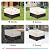ALSTER Patio Chair Covers,Lounge Deep Seat Cover, Heavy Duty and Waterproof Outdoor Lawn Patio Furniture Covers (1 Pack - Large, Beige & Brown)
