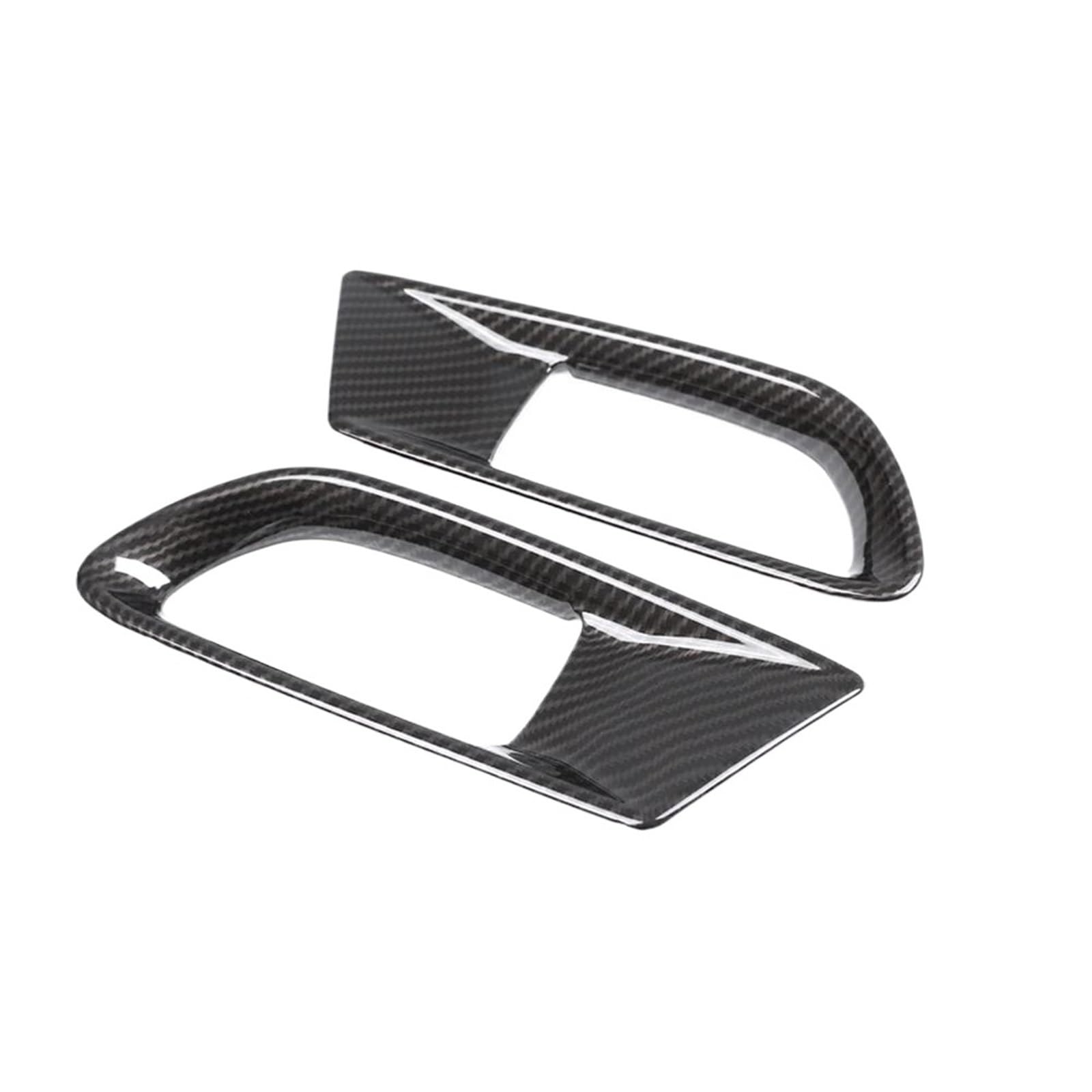Fhcbutae Carbon Look Interior Car Handle For Subaru For Brz 2012 2013 2014 2015 2016 2017 2018 2019 2020 Interior Door Handle Decoration Sticker(Carbon Look)