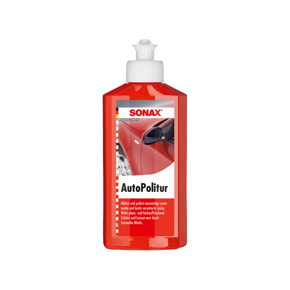 SONAX 12 x Abrillantador 03001000 Auto Barniz de Pintura Metalizada 250 ML