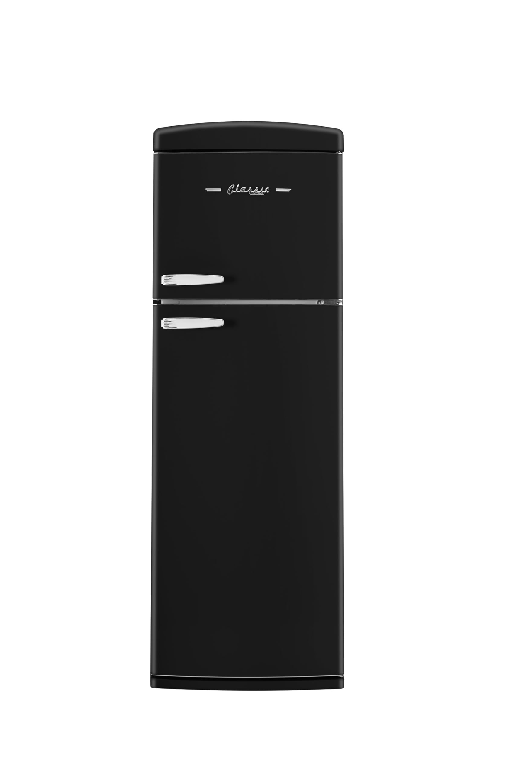 Unique Appliances Classic Retro 11 cu.ft. Top Freezer Refrigerator - Matte Black | Fridge.com