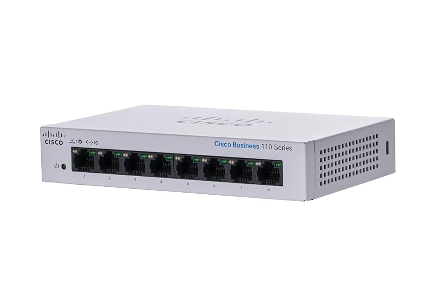 Cisco CBS110-8T-D 8ポートスイッチ　新品・未開封品 Amazon.com: Cisco Business CBS110-8T-D Unmanaged Switch | 8