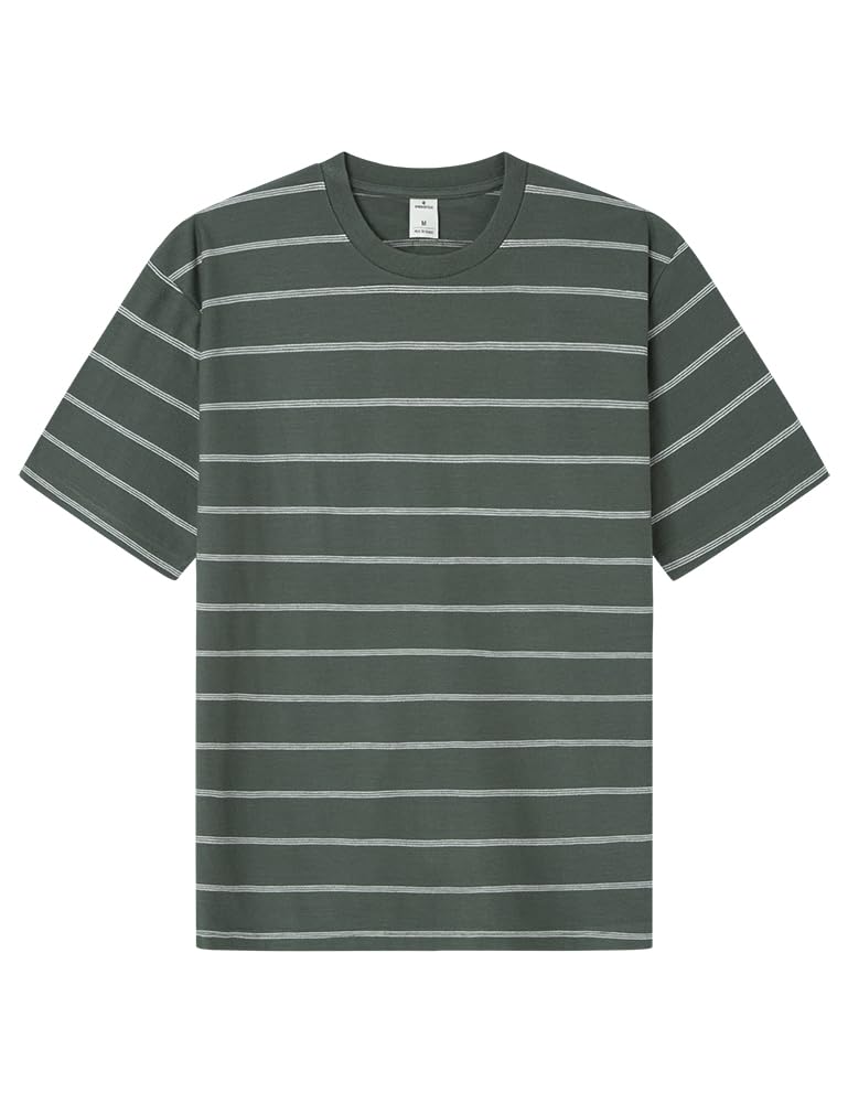 SPRINGFIELD Men's Shirt, Green Grey, S