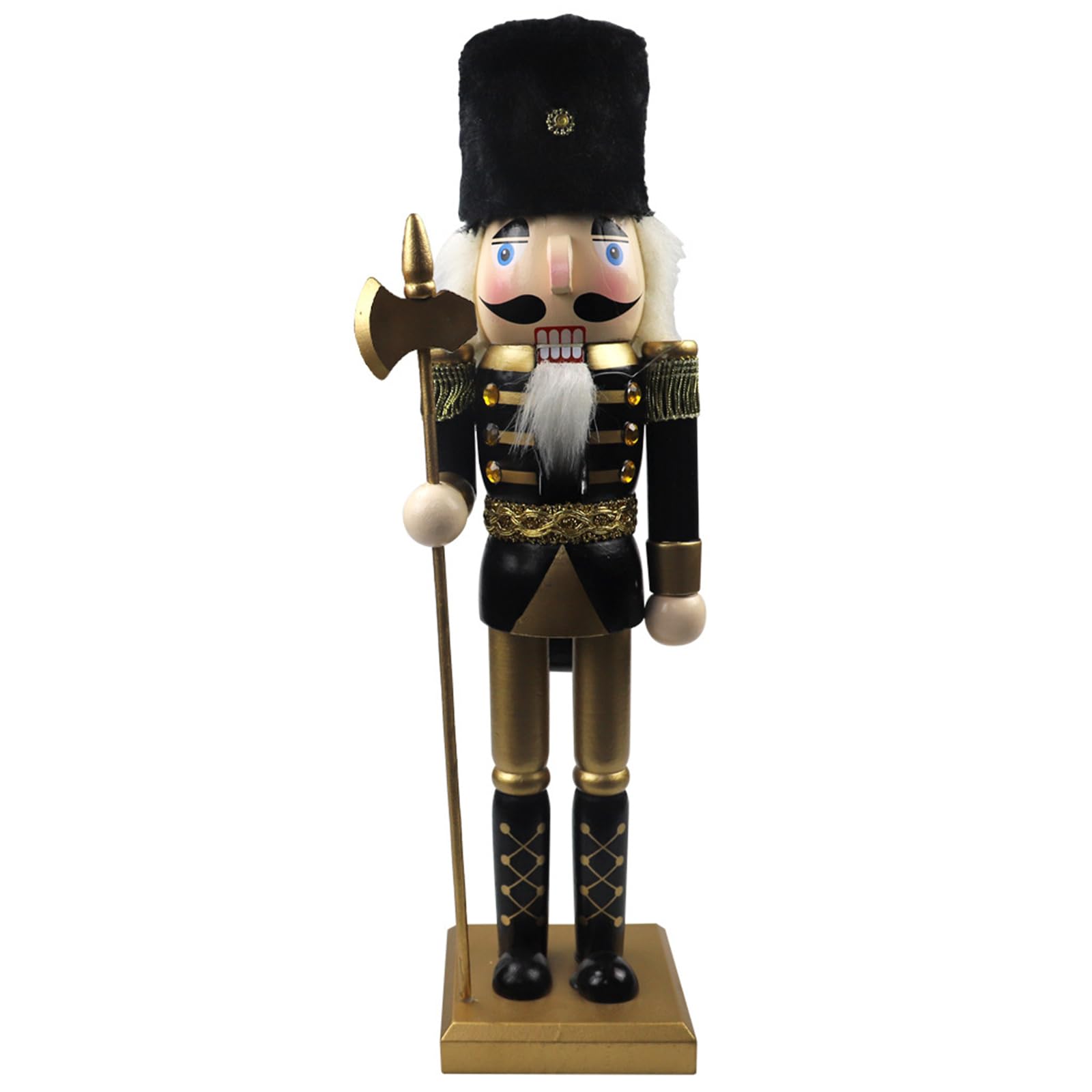 Tsophreniq Christmas Nutcrackers Ornament, Wood Soldier Figures Standing Decorations for Soldier
