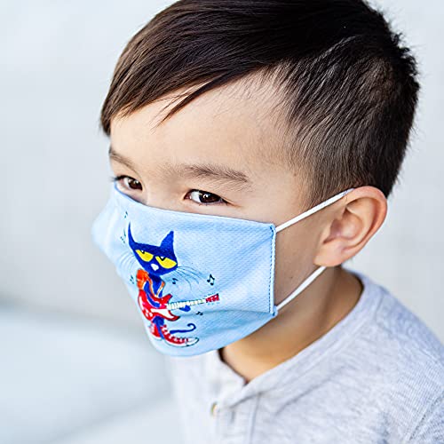 Educational Insights 8953 Kids’ Face Masks 3-Pack: Pete The Cat thumb #2