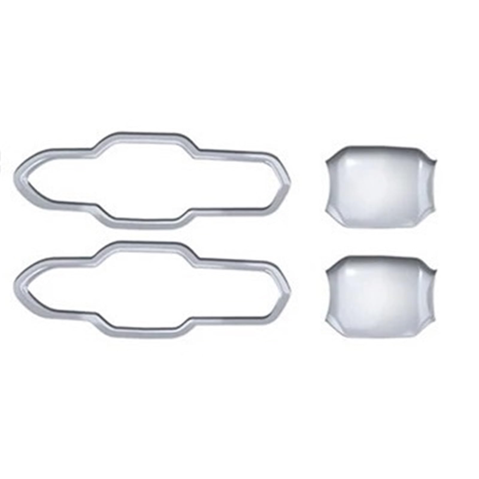 BQWYEDPL Fit for Ford Fit for Mustang 2024 2025 Modified Car Door Handles Bowls Decorative Frames Exterior Car Door Latch Handle(Ys238 02)