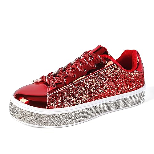 UUBARIS Glitter Sparkly Sneakers