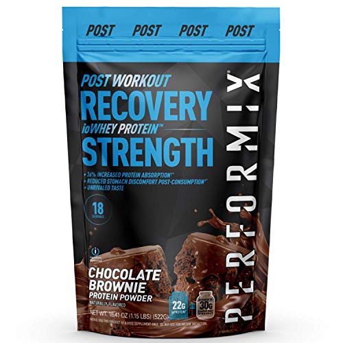 Performix ioWHEY Polvo aislante de proteínas, Chocolate Brownie, 18 Servings