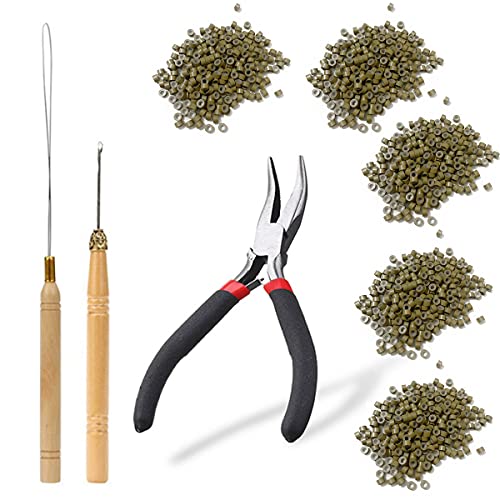 image for N*A WZHG Hair Extension Tool Kit For Hair Extensions Pliers Pulling Ho