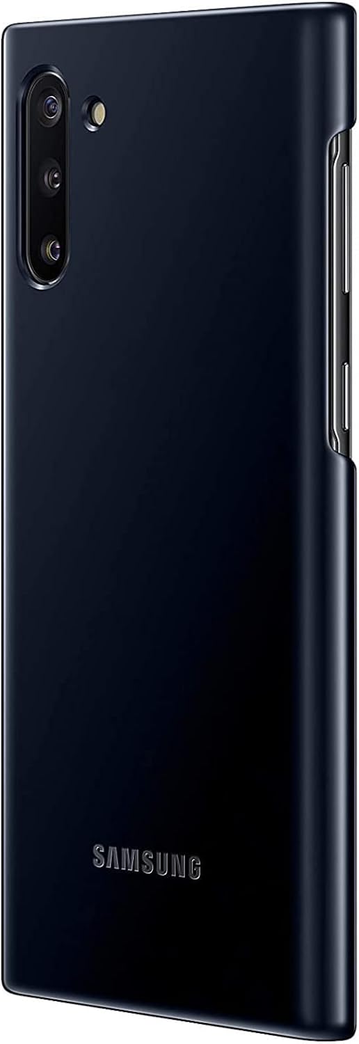 Samsung EF-KN970CBEGUS Galaxy Note10 Case, LED Back Protective Cover - Black (US Version with Warranty), White