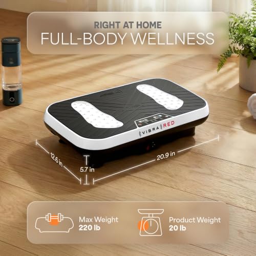 Lifepro VibraRed Vibration Plate with Red Light Therapy & Resistance Bands by Lifepro - Used condition - Image 7