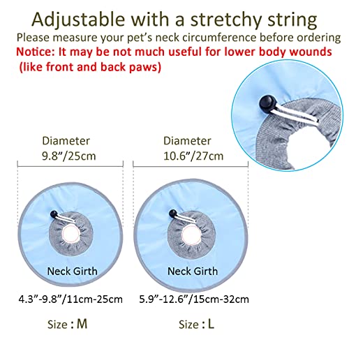 Waterproof Cat Recovery Collar, Adjustable Pet Cone Collar, Protective Cat Neck Cones To Stop Licking Wounds, Lightweight Kitten Cones After Surgery, Elizabethan E Collar For Cats, Small Dog, Puppy #TOP1
