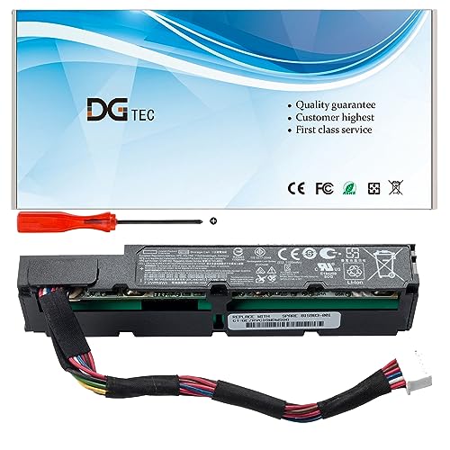 DGTEC MC96 New Replacement Battery for HP Smart Array P840AR P440AR Controller Smart Storage Series 71004 750450-001 786761-001 815983-001 HSTNN-IS6A HQ-TRE (7.2V 8Wh/1100mAh)