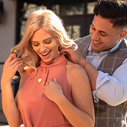 LIFETIME JEWELRY Antique Heart Locket Necklace That Holds Pictures 24k Gold Plated2