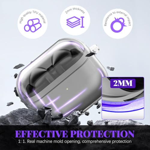 Image of ZORBES Compatible with Samsung Galaxy Buds 3 Series TPU Case with Lanyard | Scratch and Scuff Shield, Secure Lanyard Carry, Easy Charging Access, Slim Everyday Protection, Simple Snap-On Use