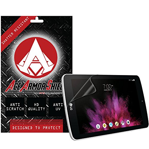 Ace Armor Shield Shatter Resistant Screen Protector for the lg g pad f 7.0 / Military Grade / High Definition / Maximum Screen Coverage / Supreme Touch Sensitivity /Dry or Wet Easy Installation with free lifetime replacement warranty