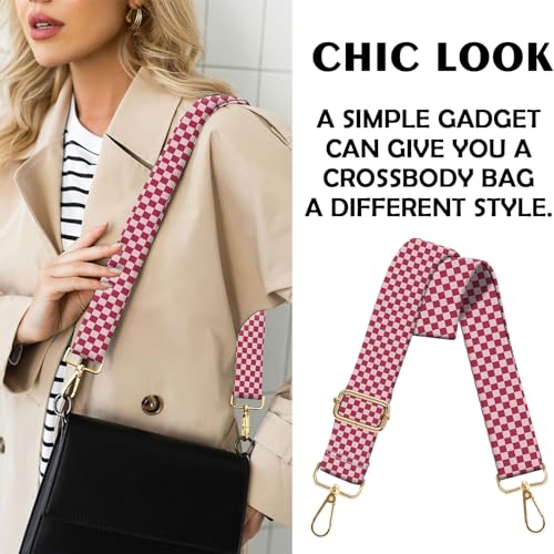 Image of Purse Strap Crossbody Shoulder Straps 1.5 inch Wide Replacement Adjustable for Women Girls Bag Aesthetic Cute