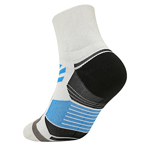 WANDER Athletic Ankle Socks Wicking Anti-Blister Lightweight Performance Running Socks for Men&Women with Cushion 3 Pairs2