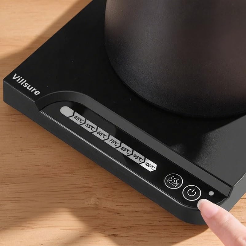 Villsure Luxury Electric Kettles - Fast Heating, Beautifully Designed with Smart Features, Ideal for Coffee and Tea Enthusiasts, Auto Shut-Off for Safety