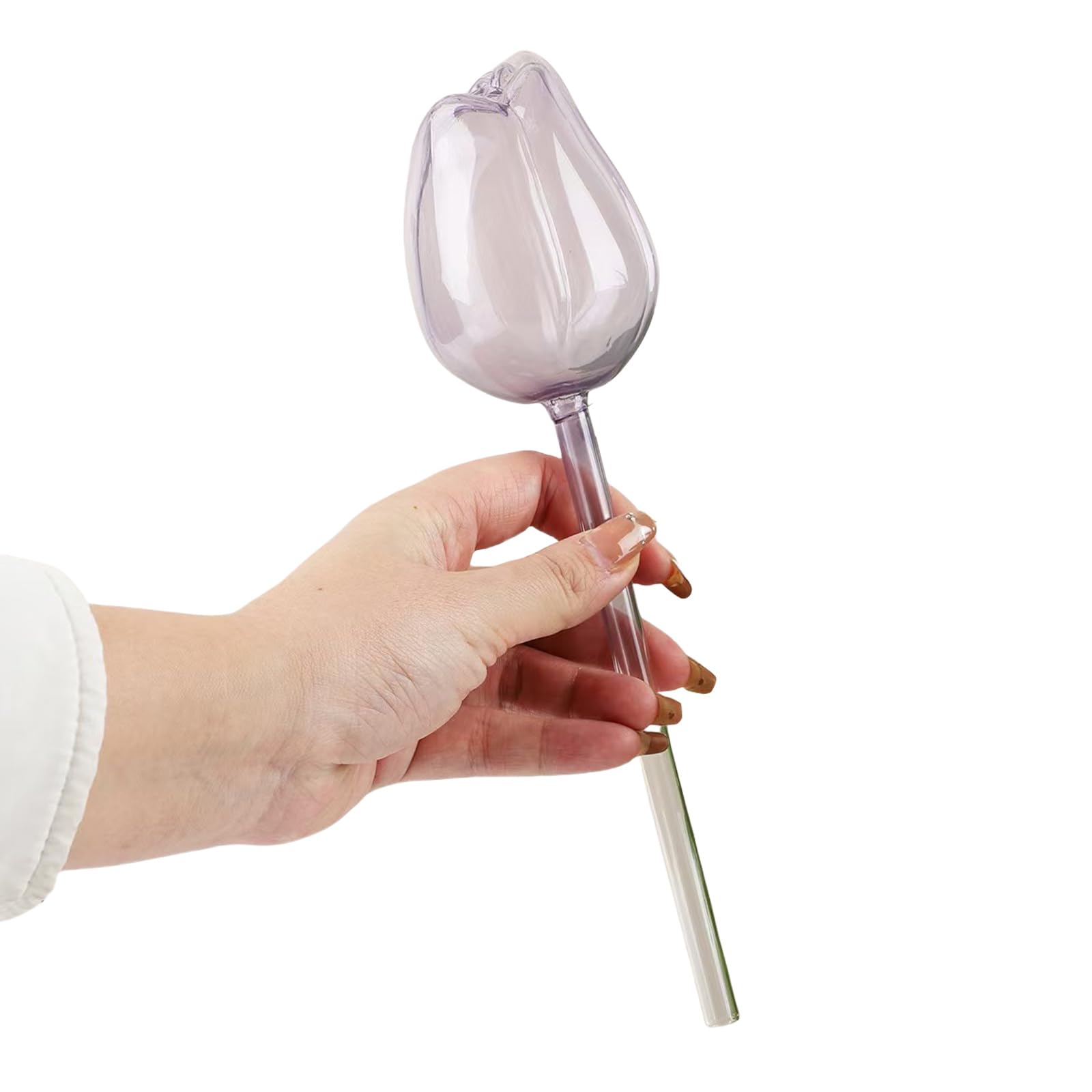 Glass Watering Bulbs Tulips Shape Automatic Watering Devices For Indoor And Outdoor Plant Outdoor Plant Irrigation