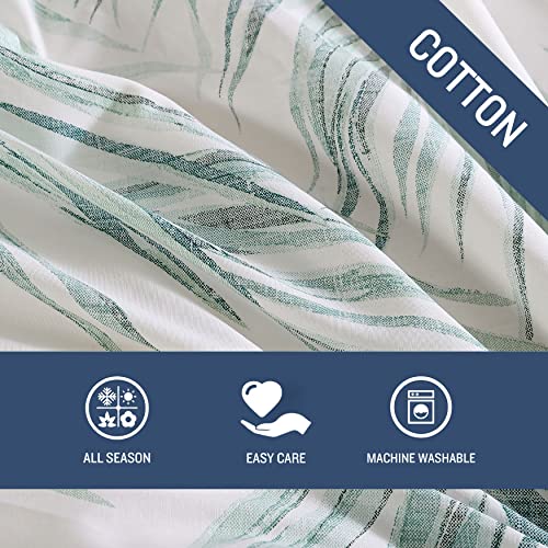 Juego de cama reversible Tommy Bahama contra el calor nocturno en tamaño Queen verde 7