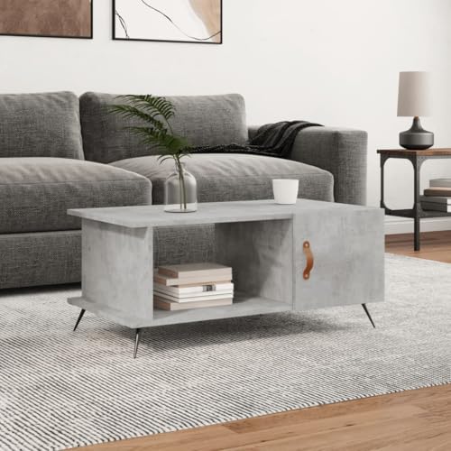 Table basse avec rangement et tiroir Mangloder en bois d'ingénierie - 2
