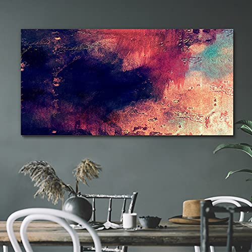 Impression d'intérieur image sur toile 120x60cm tableau décoration murale texture rouillée
