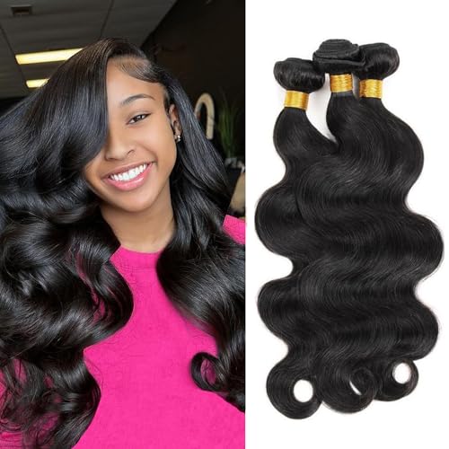 Human Hair Bundles Body Wave 14 16 18 Inch Body...