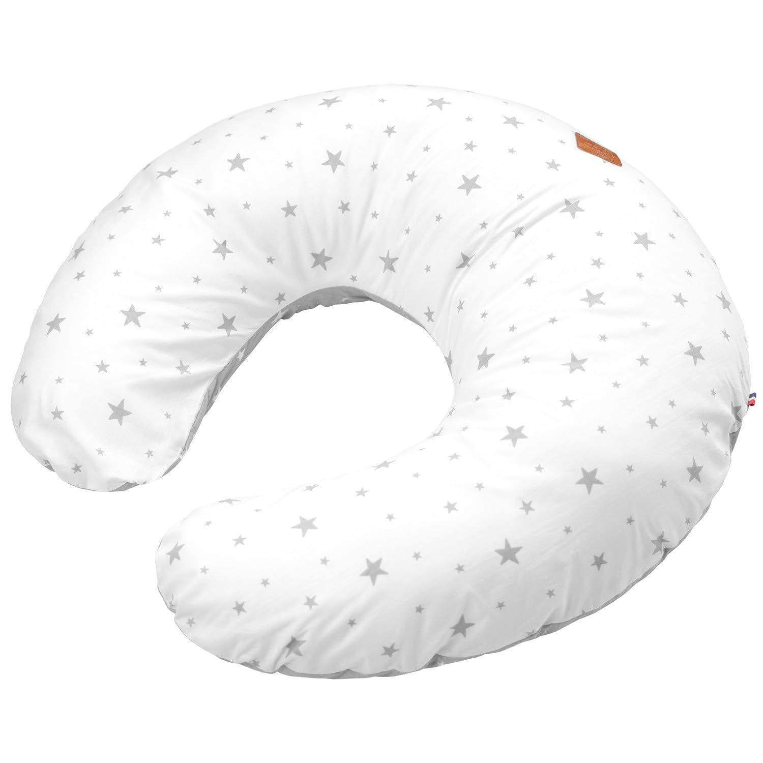 Sevira Kids - Cojín de lactancia ergonómico + funda, Stella Made in France