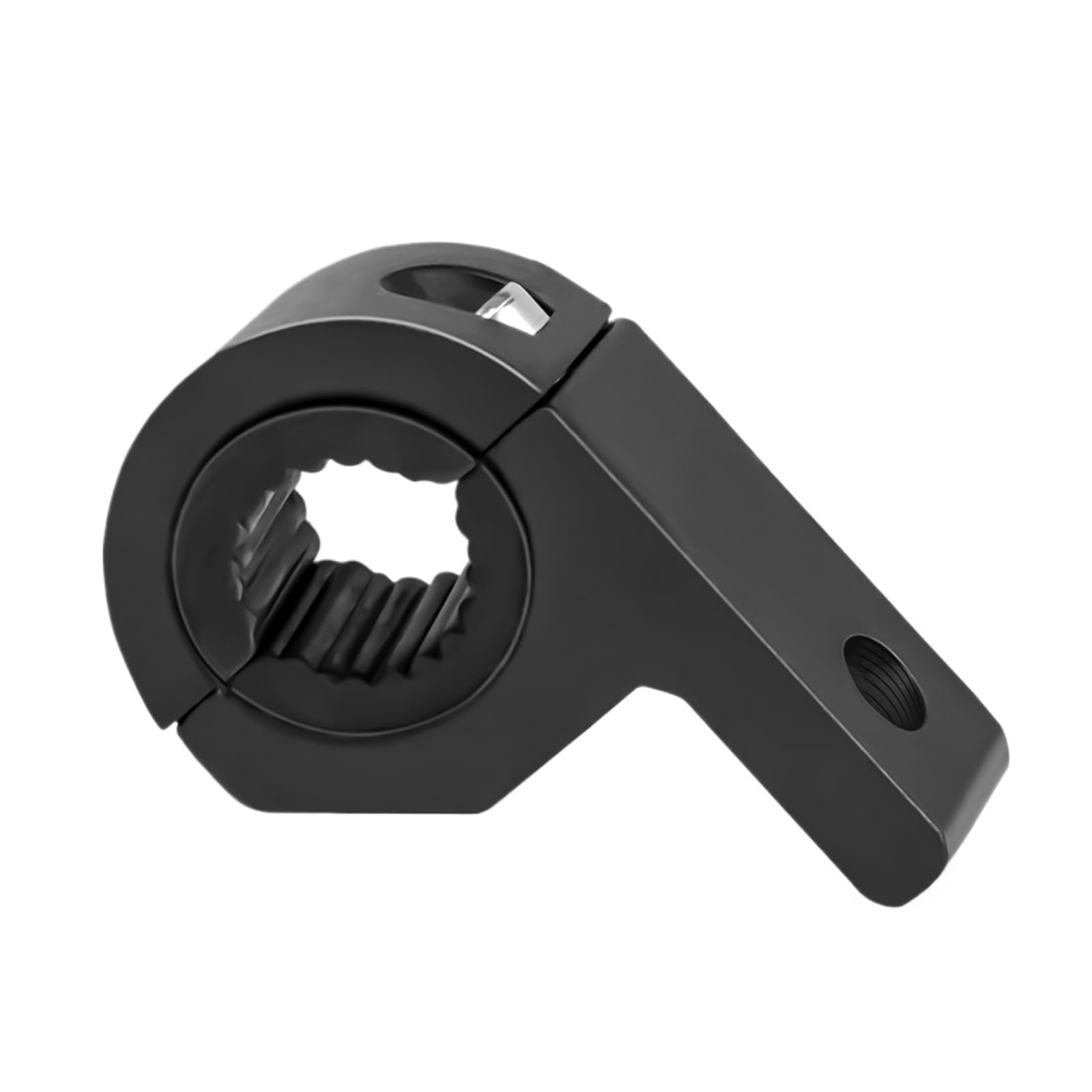 Ouqaerm 1Pc Bracket Motorcycle Mounting Bracket Driving Fog Lights Work Auxiliary Universal Clamp Headlight Clamps Headlamp Bracket(1Pc Bracket)
