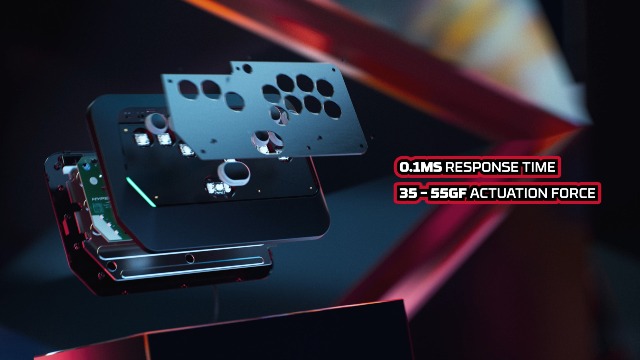 Amazon.co.jp: HyperX Clutch Tachi ゲーミング レバーレスアーケード