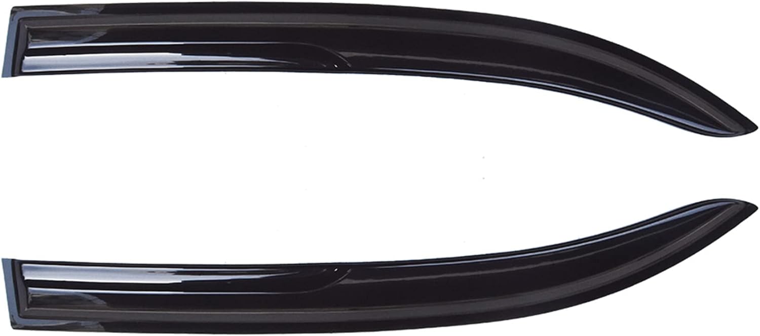 Window Visors Shade Sun Rain Wind Guards Deflectors Cover Acrylic Replacement for Toyota Corolla 2003-2008 Outside 4 Pieces Black