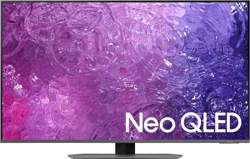 Samsung Neo QLED 4K QN90C 55 Zoll Fernseher (55QN90C), Neo Quantum HDR+, Neural Quantum Prozessor 4K, Dolby Atmos, Smart TV [2023] [Energieklasse G]