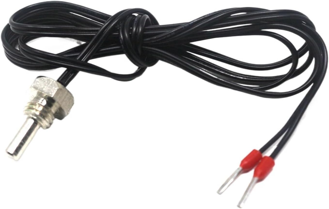 NTC Temperature Sensor Probe -40-120C 1m Length Screw Thread Type Waterproof(5m)