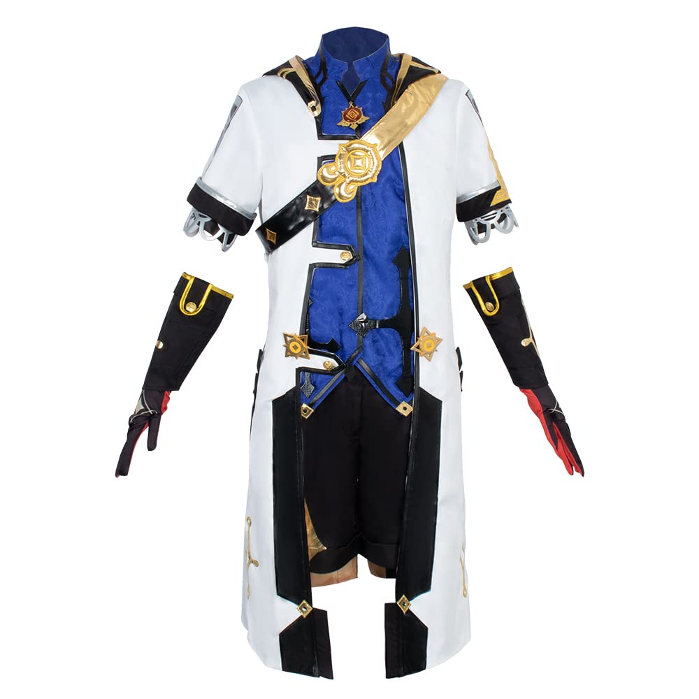 Osias Verbeterde Editie Genshin Impact Beelzebul Cosplay Kostuum(XL