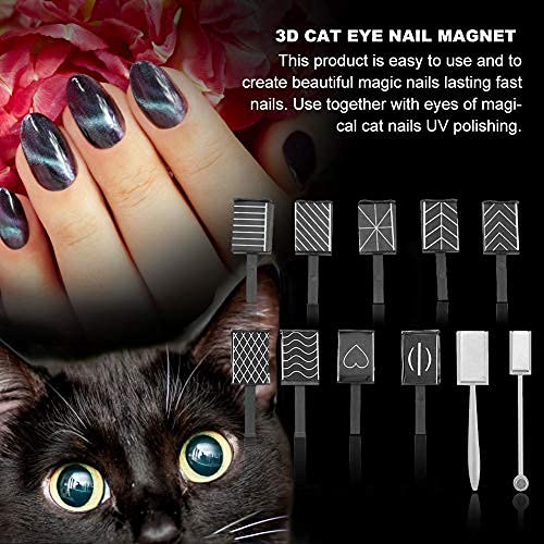Miniatura 3 de Varita de imán de gel de ojo de gato 3D, imán de uñas para efecto magnético de ojo de gato, esmalte LED, manicura de gel UV, herramientas de arte de