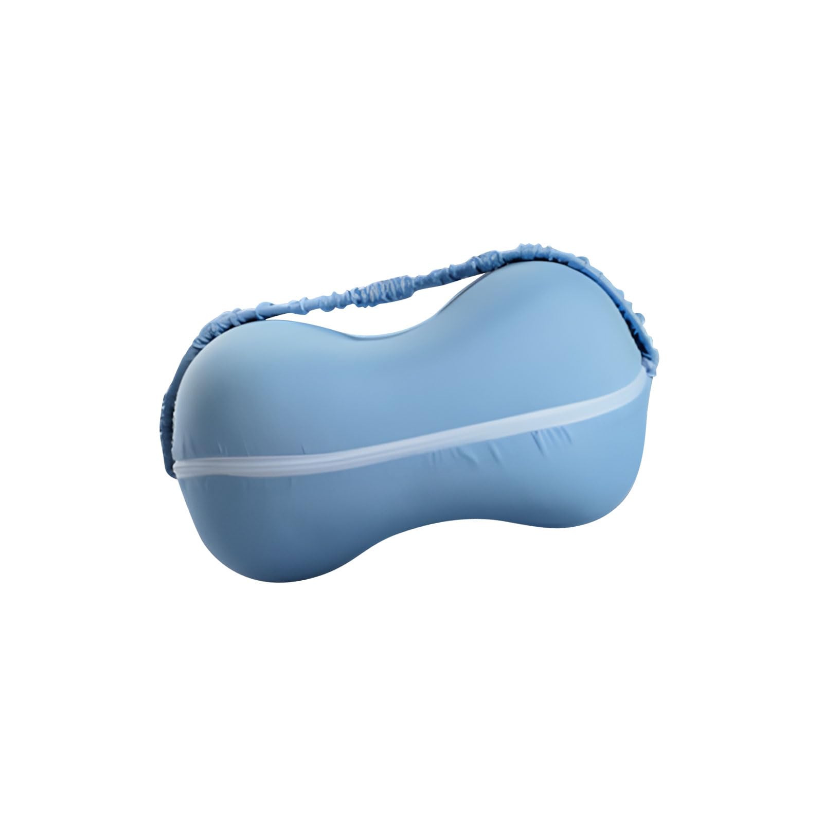 Osniyaw Women's Blue Ergonomic Memory Spume Knee Pillow For Side Sleepers Suitable Leg Bends Prevent Slipping And Improve Rest