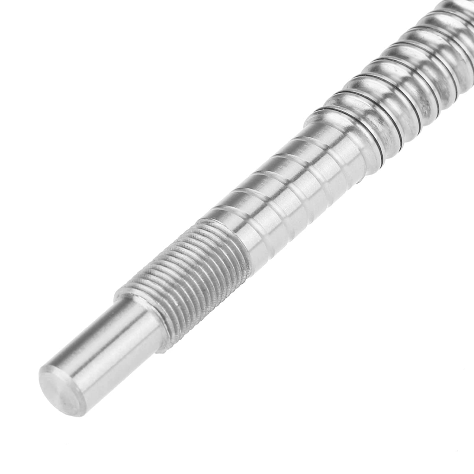 SFU1204 300mm Rolled Ballscrew Ballnut AntiBacklash Low Friction High Efficiency Transmission Accurate Positioning Silver